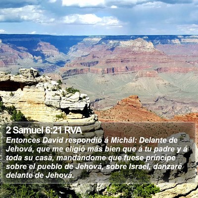 2 Samuel 6:21 RVA Bible Verse Image