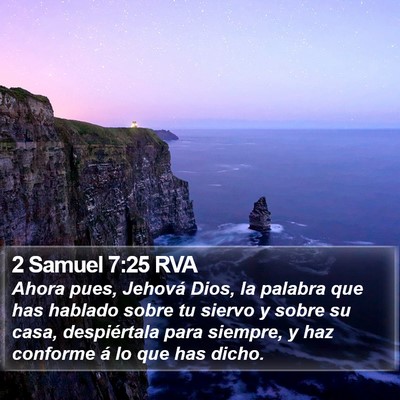 2 Samuel 7:25 RVA Bible Verse Image