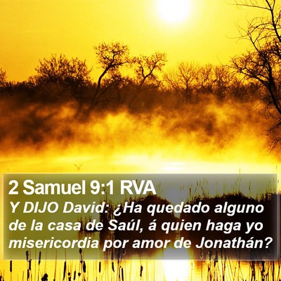 2 Samuel 9:1 RVA Bible Verse Image