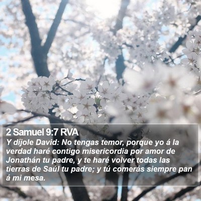 2 Samuel 9:7 RVA Bible Verse Image