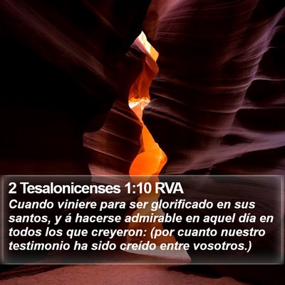 2 Tesalonicenses 1:10 RVA Bible Verse Image
