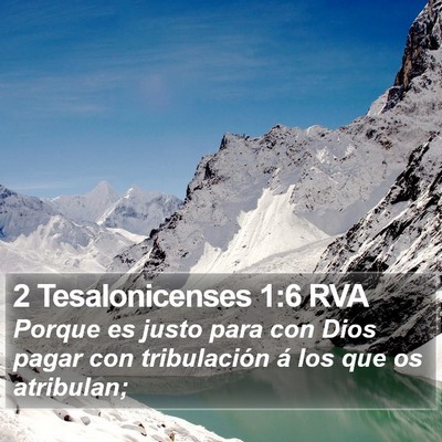 2 Tesalonicenses 1:6 RVA Bible Verse Image