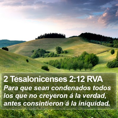 2 Tesalonicenses 2:12 RVA Bible Verse Image