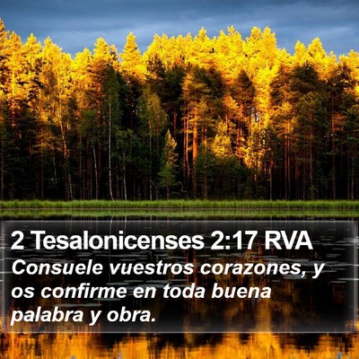2 Tesalonicenses 2:17 RVA Bible Verse Image