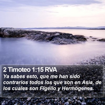 2 Timoteo 1:15 RVA Bible Verse Image