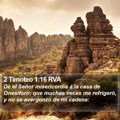 2 Timoteo 1:16 RVA Bible Verse Image