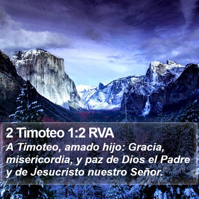 2 Timoteo 1:2 RVA Bible Verse Image