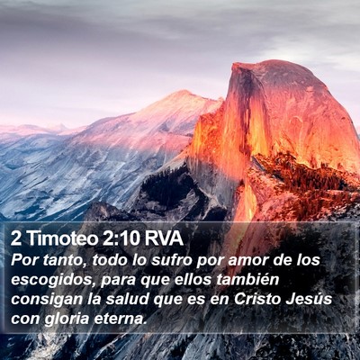 2 Timoteo 2:10 RVA Bible Verse Image