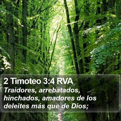 2 Timoteo 3:4 RVA Bible Verse Image