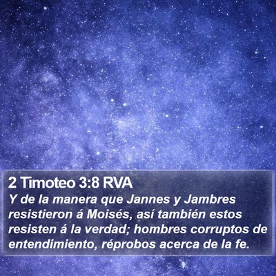 2 Timoteo 3:8 RVA Bible Verse Image