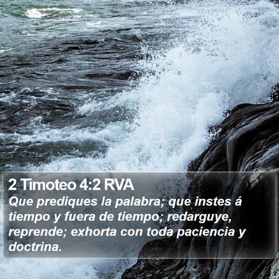 2 Timoteo 4:2 RVA Bible Verse Image