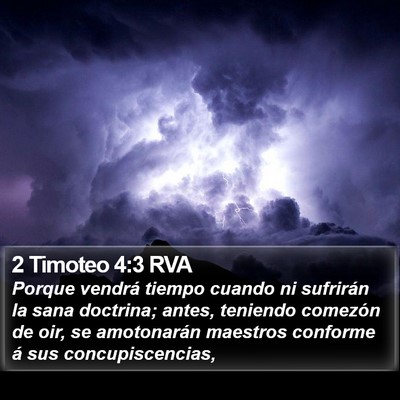 2 Timoteo 4:3 RVA Bible Verse Image