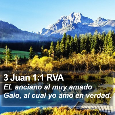 3 Juan 1:1 RVA Bible Verse Image