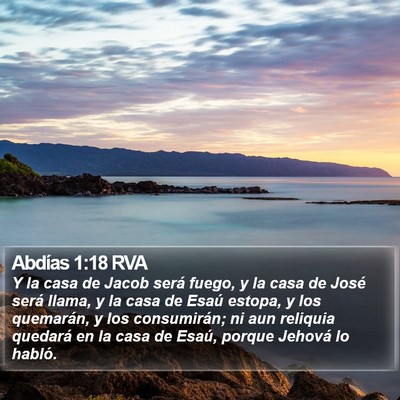 Abdías 1:18 RVA Bible Verse Image