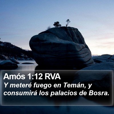 Amós 1:12 RVA Bible Verse Image