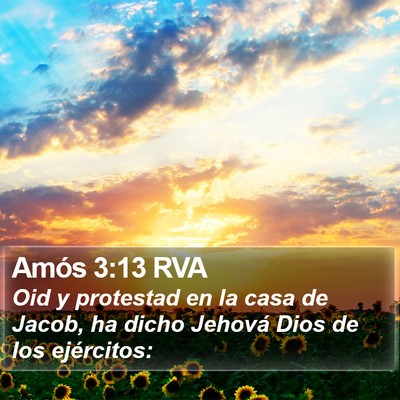 Amós 3:13 RVA Bible Verse Image