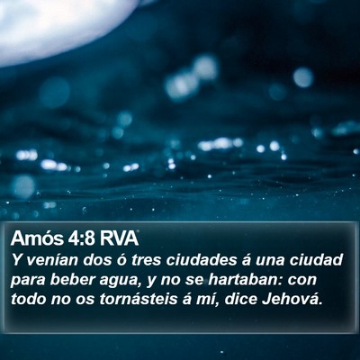 Amós 4:8 RVA Bible Verse Image