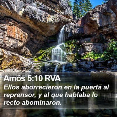 Amós 5:10 RVA Bible Verse Image