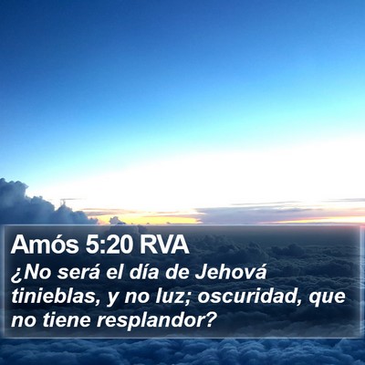 Amós 5:20 RVA Bible Verse Image