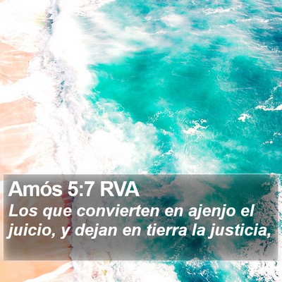 Amós 5:7 RVA Bible Verse Image