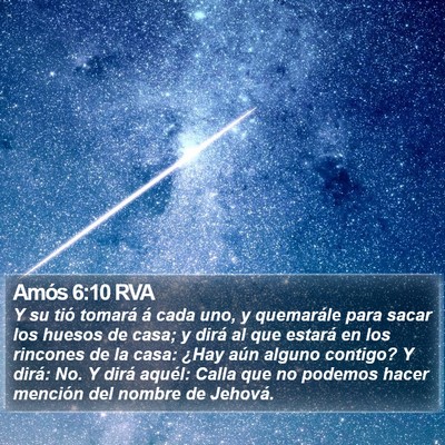 Amós 6:10 RVA Bible Verse Image