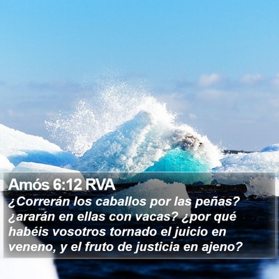 Amós 6:12 RVA Bible Verse Image