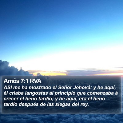 Amós 7:1 RVA Bible Verse Image