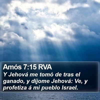 Amós 7:15 RVA Bible Verse Image
