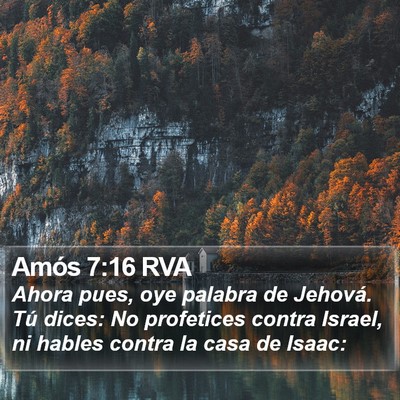 Amós 7:16 RVA Bible Verse Image