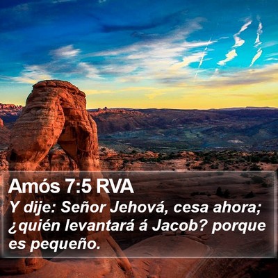 Amós 7:5 RVA Bible Verse Image