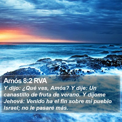Amós 8:2 RVA Bible Verse Image