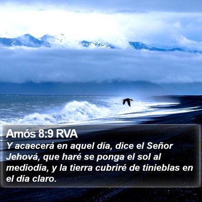 Amós 8:9 RVA Bible Verse Image