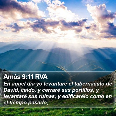 Amós 9:11 RVA Bible Verse Image