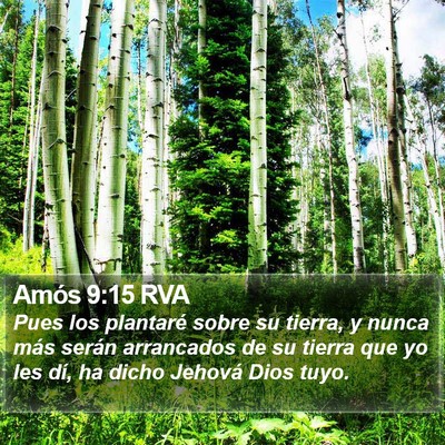 Amós 9:15 RVA Bible Verse Image