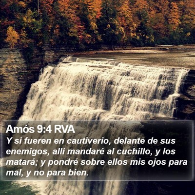 Amós 9:4 RVA Bible Verse Image