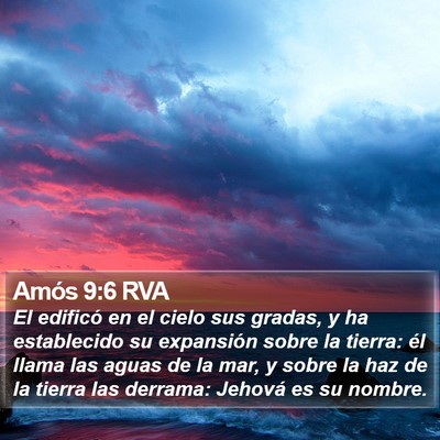 Amós 9:6 RVA Bible Verse Image