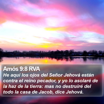 Amós 9:8 RVA Bible Verse Image