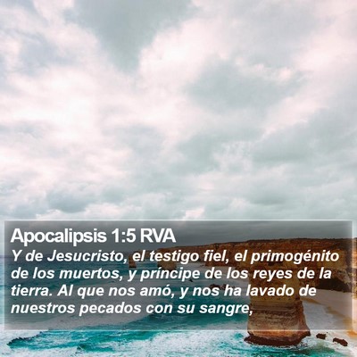 Apocalipsis 1:5 RVA Bible Verse Image