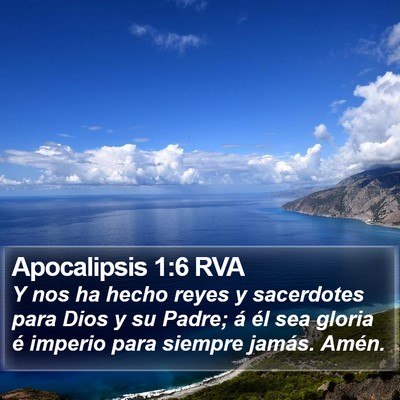 Apocalipsis 1:6 RVA Bible Verse Image