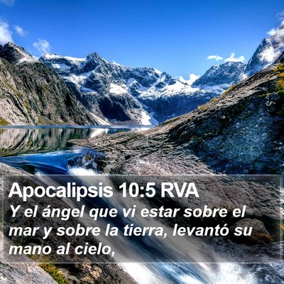 Apocalipsis 10:5 RVA Bible Verse Image
