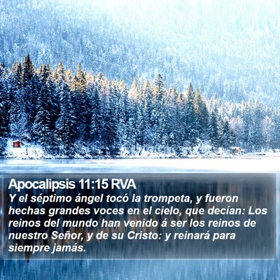 Apocalipsis 11:15 RVA Bible Verse Image