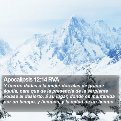 Apocalipsis 12:14 RVA Bible Verse Image
