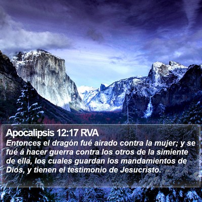 Apocalipsis 12:17 RVA Bible Verse Image