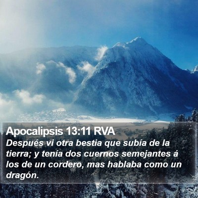 Apocalipsis 13:11 RVA Bible Verse Image