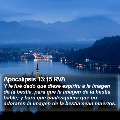 Apocalipsis 13:15 RVA Bible Verse Image