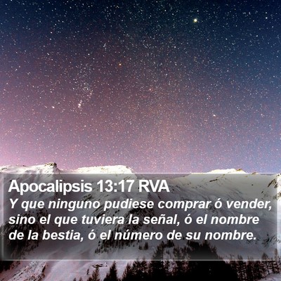 Apocalipsis 13:17 RVA Bible Verse Image