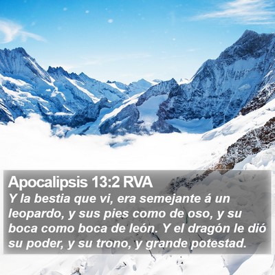 Apocalipsis 13:2 RVA Bible Verse Image