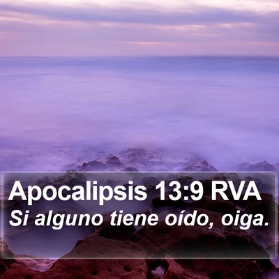 Apocalipsis 13:9 RVA Bible Verse Image