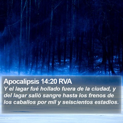 Apocalipsis 14:20 RVA Bible Verse Image