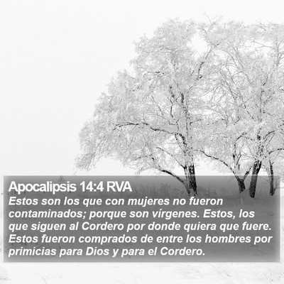 Apocalipsis 14:4 RVA Bible Verse Image